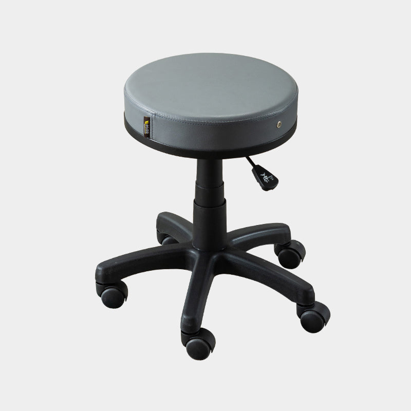 Contemporary Swivel Adjustable Height Bar Stool Indoor Bar Stool with Backless