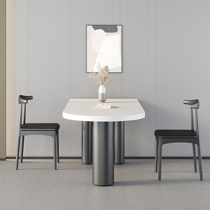Gratis vorm massief hout binnen tafel restaurant moderne houten tafel met 3 poten