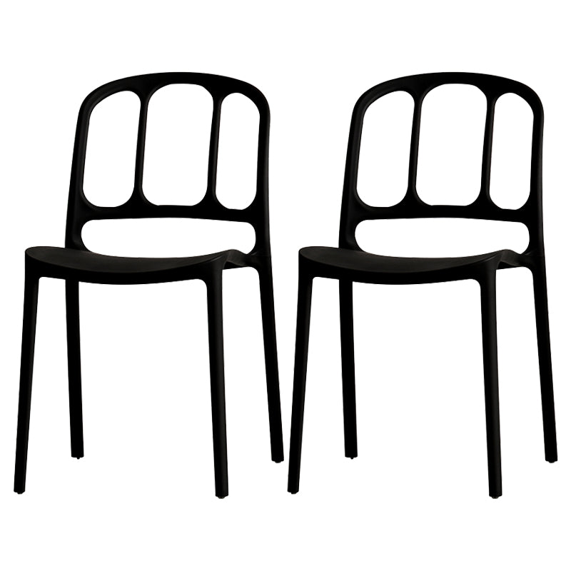 Scandinavisch plastic eetkeukenkamer stoel Windsor zijstoel