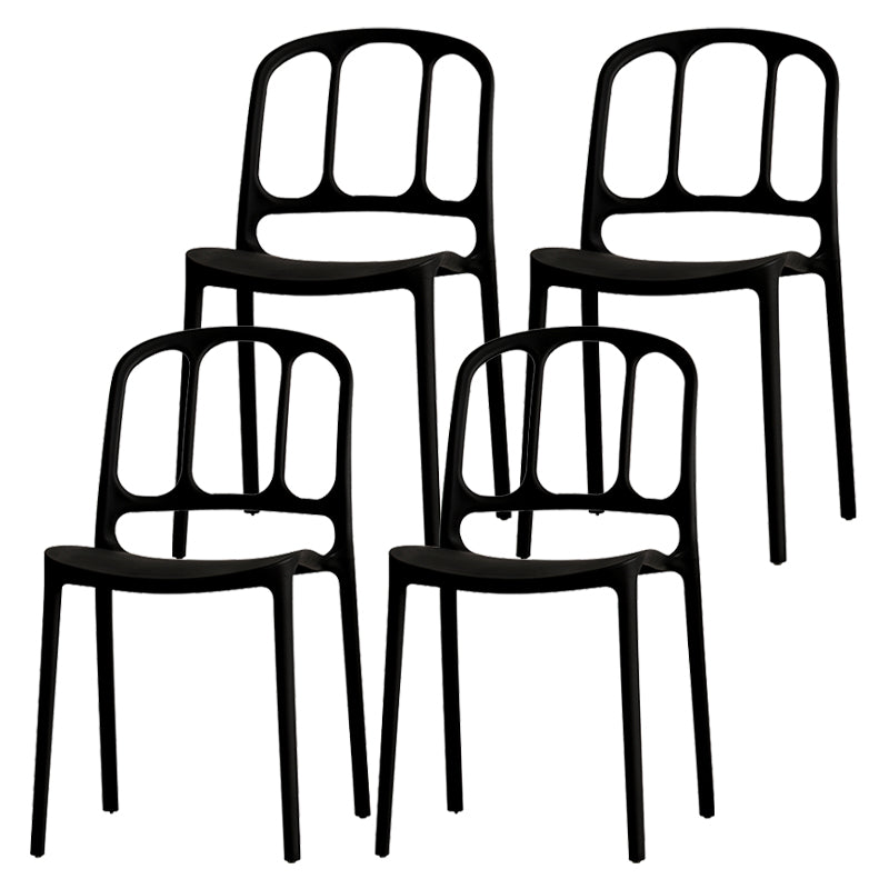 Scandinavisch plastic eetkeukenkamer stoel Windsor zijstoel