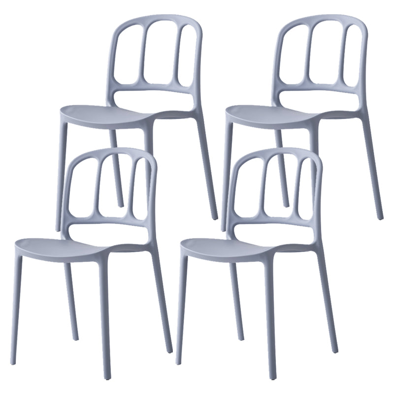 Scandinavisch plastic eetkeukenkamer stoel Windsor zijstoel