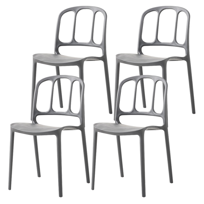 Scandinavisch plastic eetkeukenkamer stoel Windsor zijstoel