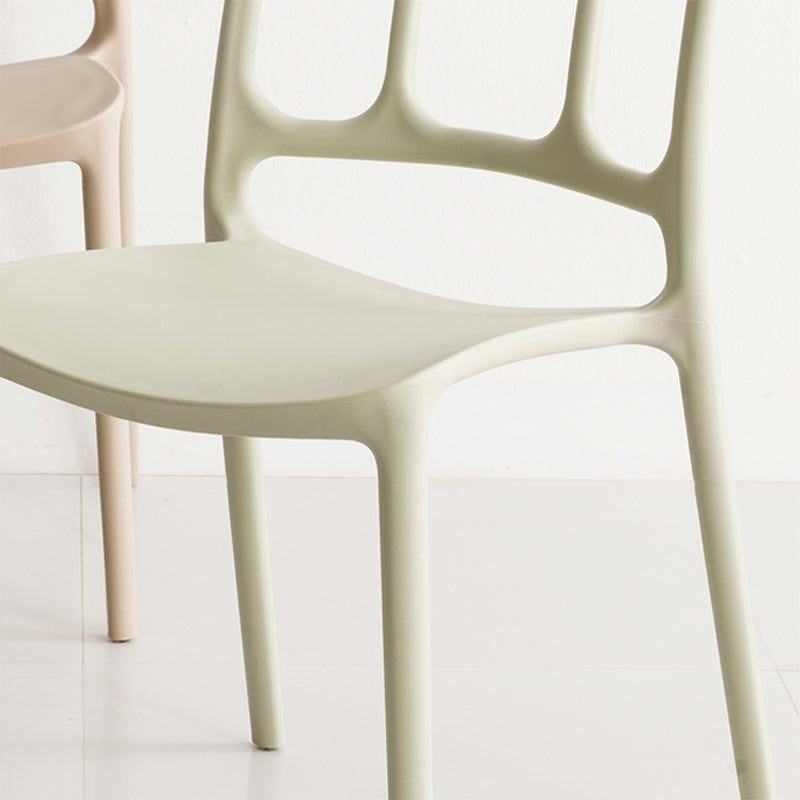 Scandinavisch plastic eetkeukenkamer stoel Windsor zijstoel