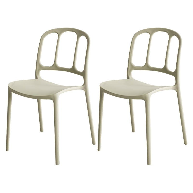 Scandinavisch plastic eetkeukenkamer stoel Windsor zijstoel