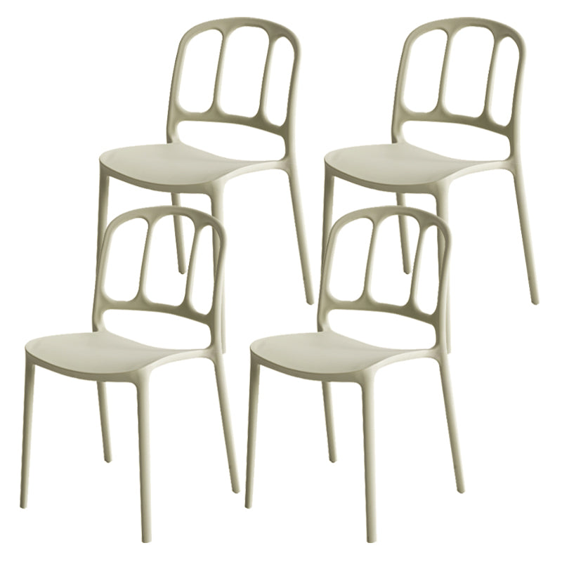 Scandinavisch plastic eetkeukenkamer stoel Windsor zijstoel