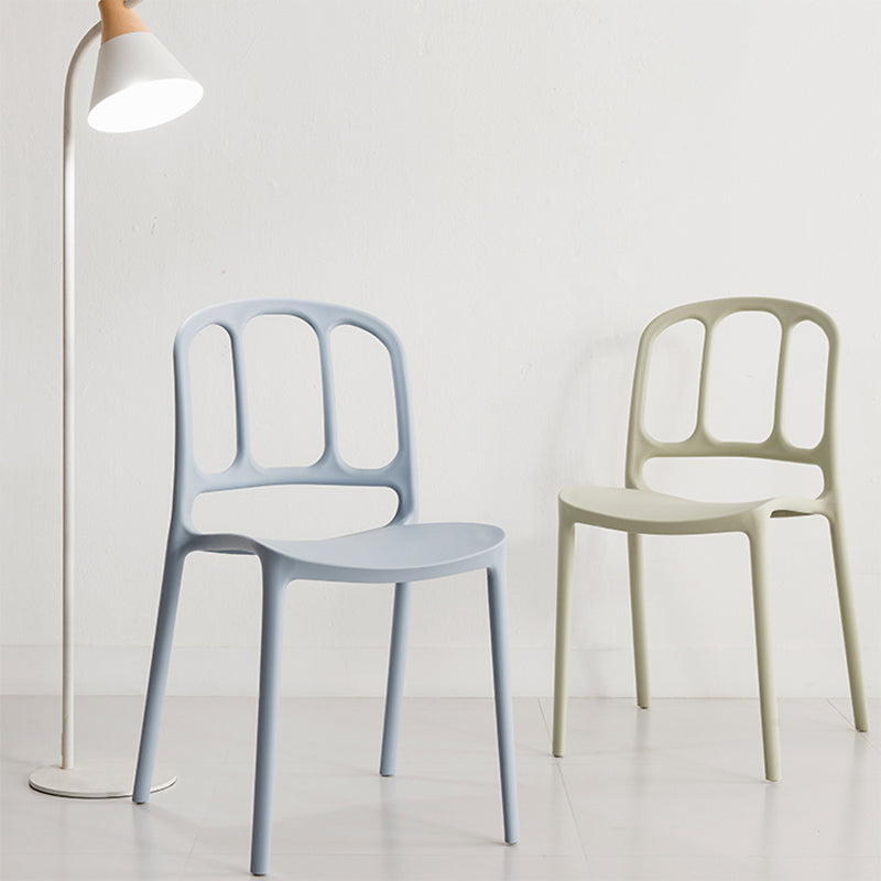 Scandinavisch plastic eetkeukenkamer stoel Windsor zijstoel