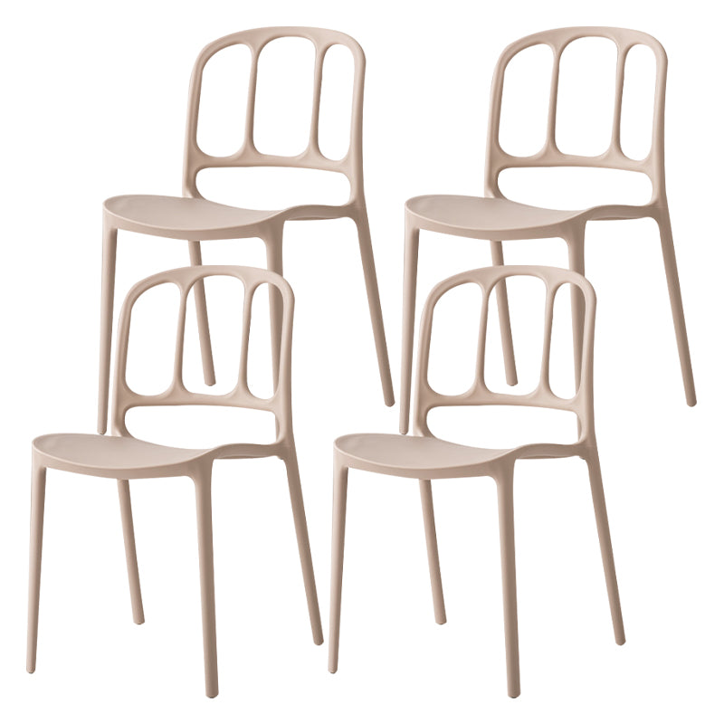Scandinavisch plastic eetkeukenkamer stoel Windsor zijstoel