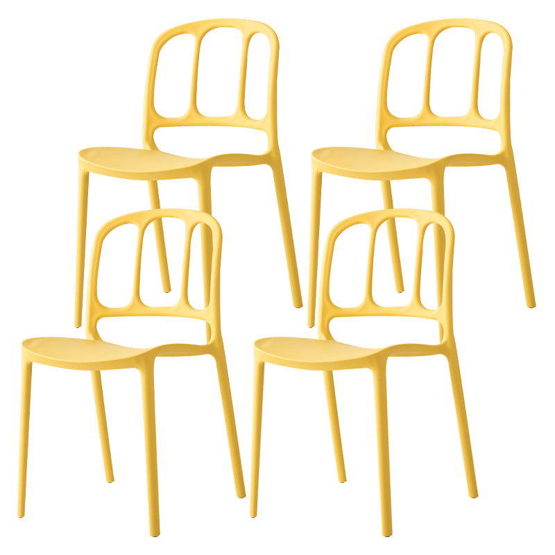 Scandinavisch plastic eetkeukenkamer stoel Windsor zijstoel