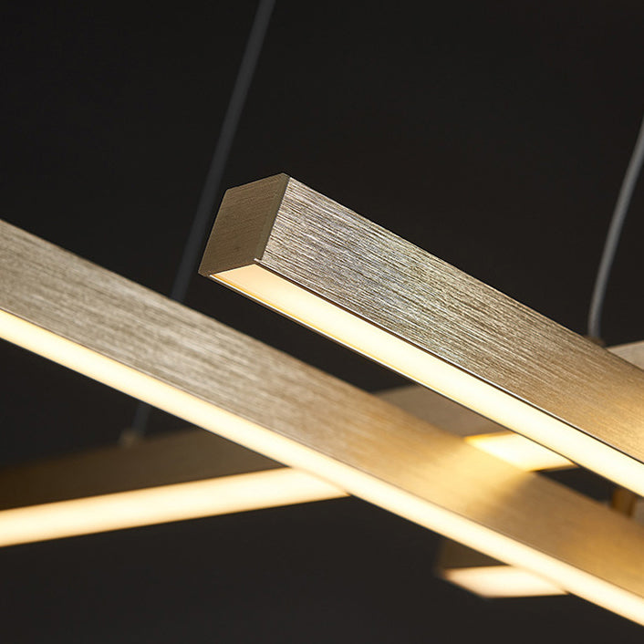 Multi-Light Chandelier Lighting Fixtures Metal Modern Hanging Chandelier for Living Room