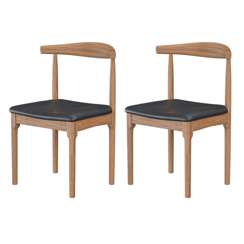 Natural Industrial 1/2/5/7 Pieces Dining Table Set Solid Wood Fixed Dining Table Furniture