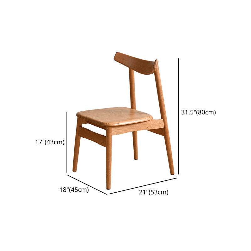 Modern 1/3/4/5 Pieces Dining Room Set Solid Wood Dining Table and Chairs