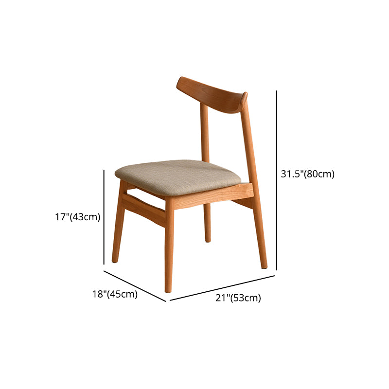 Modern 1/3/4/5 Pieces Dining Room Set Solid Wood Dining Table and Chairs