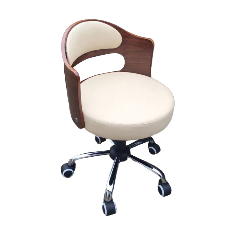 Modern Rotatable Adjustable Counter Stool Steel Bar Stool with Cushion