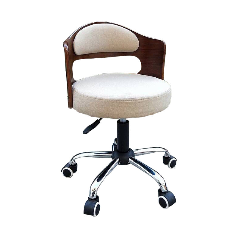 Modern Rotatable Adjustable Counter Stool Steel Bar Stool with Cushion