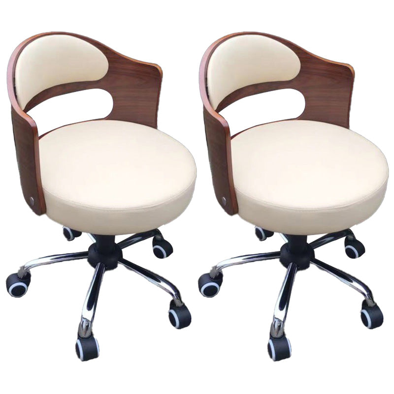 Modern Rotatable Adjustable Counter Stool Steel Bar Stool with Cushion