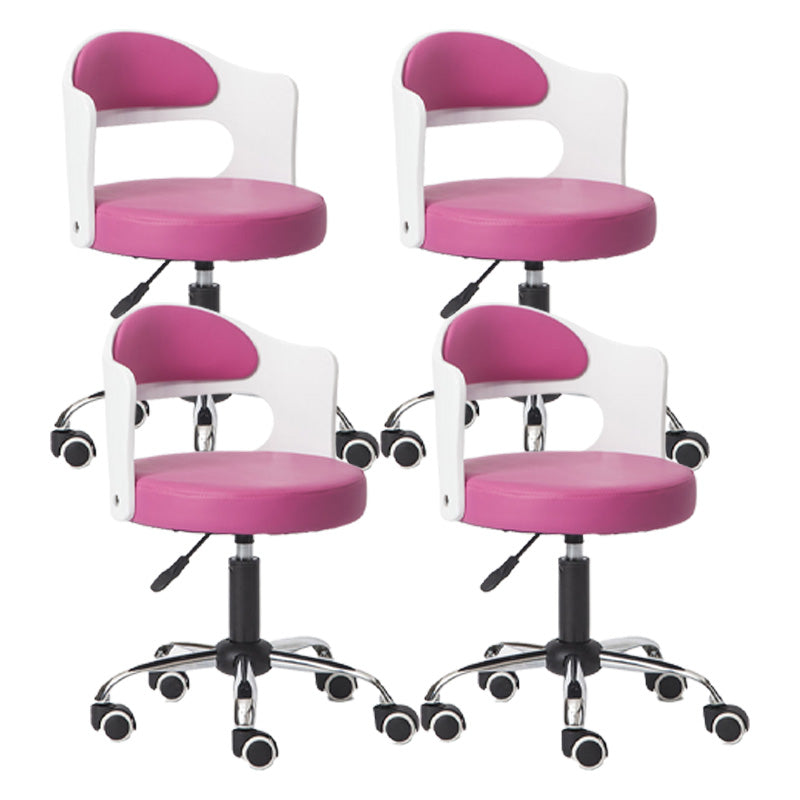 Modern Rotatable Adjustable Counter Stool Steel Bar Stool with Cushion