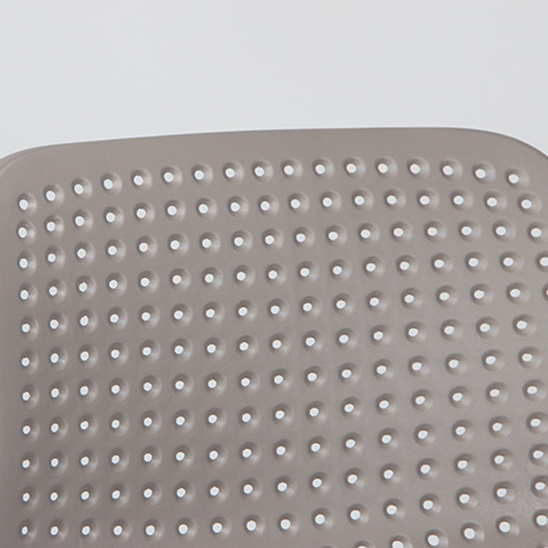 Scandinavia Style Bar-stool Square Seat PP Legs for Kitchen Bar