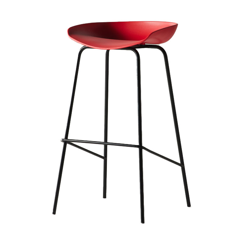 Taburete de bar de estilo industrial Asiento de cubo de hierro para barras de restaurantes
