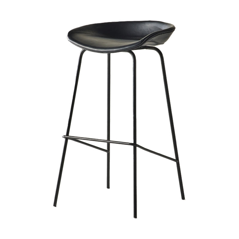 Taburete de bar de estilo industrial Asiento de cubo de hierro para barras de restaurantes
