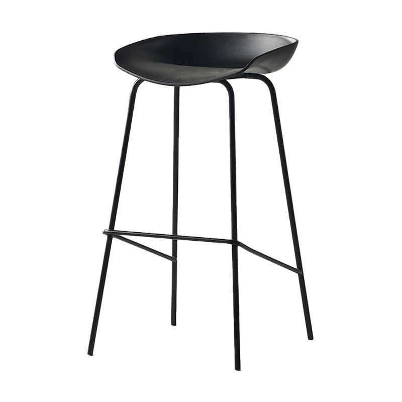 Taburete de bar de estilo industrial Asiento de cubo de hierro para barras de restaurantes