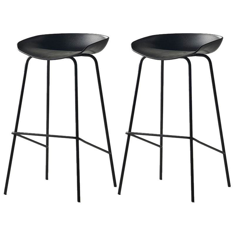 Taburete de bar de estilo industrial Asiento de cubo de hierro para barras de restaurantes