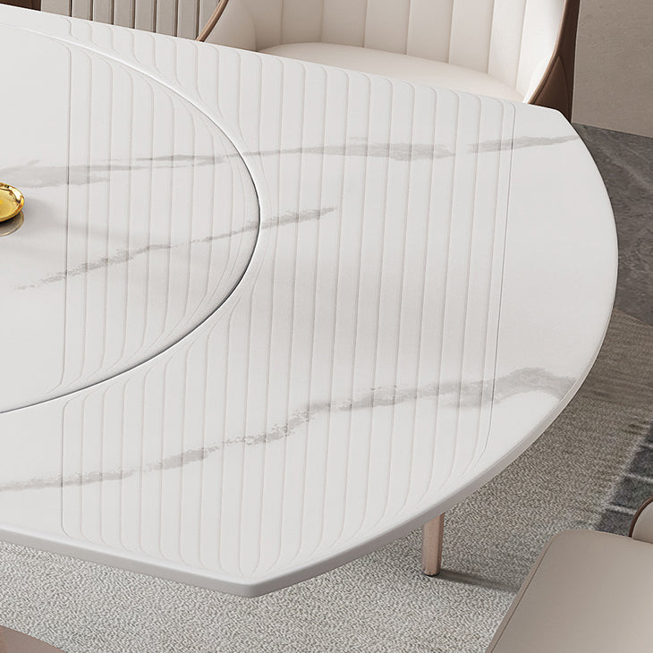 Modern 1/2/5/7 Pieces Dining Set Stone Dining Furniture Set for Dining Room