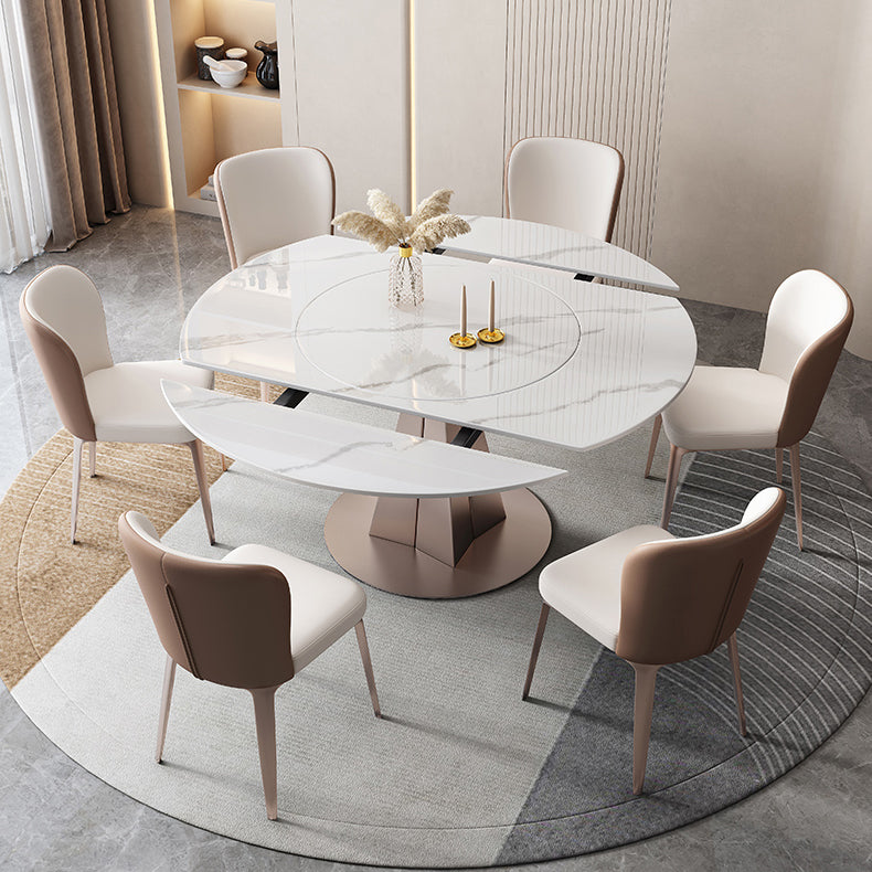 Modern 1/2/5/7 Pieces Dining Set Stone Dining Furniture Set for Dining Room