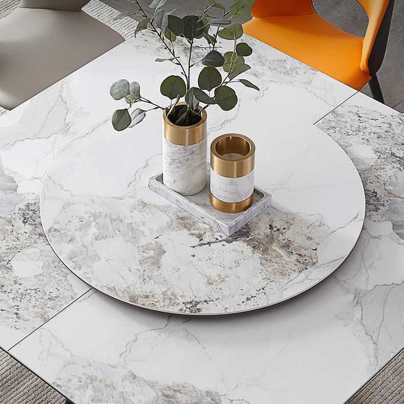 Modern Style 1/4/5/9 Pieces Dining Set Sintered Stone Dining Table Set for Kitchen