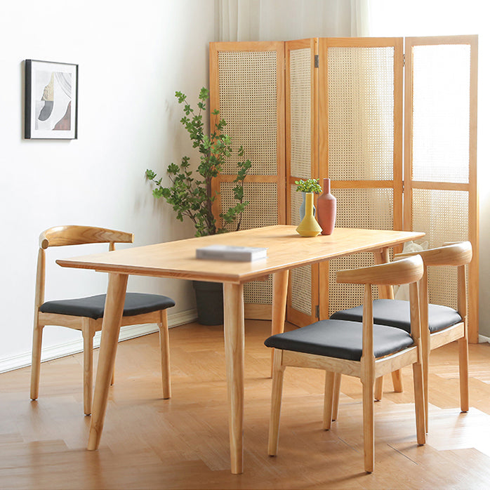 Modern 1/3/5/7 Pieces Dining Set Solid Wood Dining Table Set