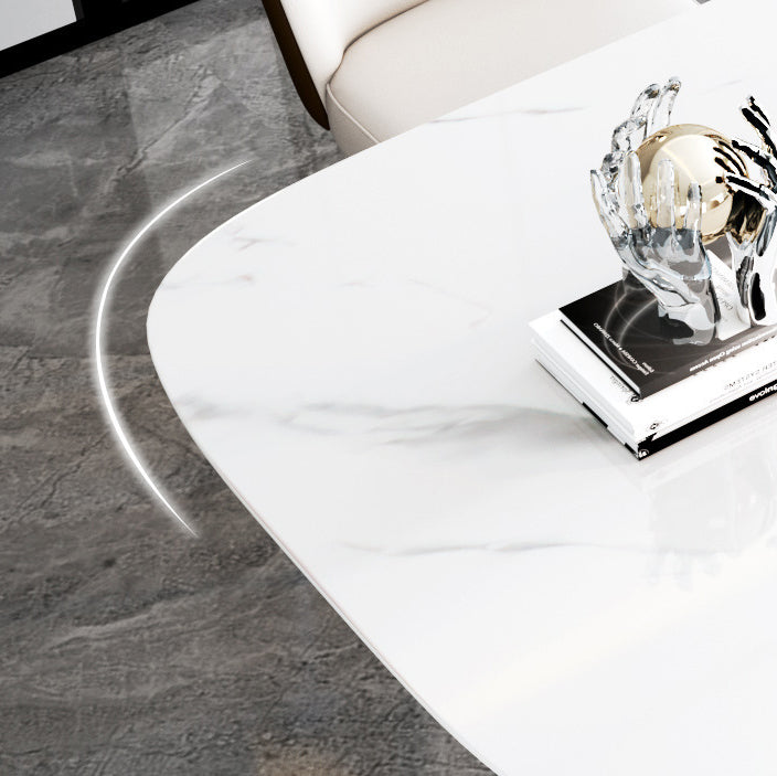 Contemporary 1/4/5/6 Pieces Dining Set Sintered Stone Dining Room Set