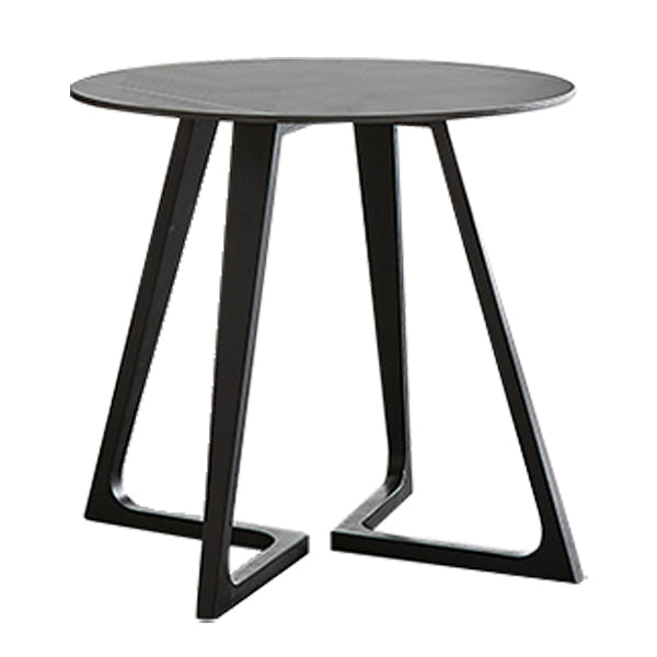Sintered Stone Dining Table Industrial Double Pedestal Table for Dining Room