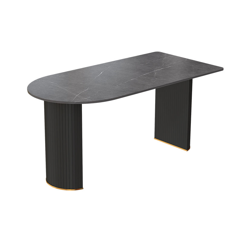 Sintered Stone Esstisch Luxus Doppelpodestisch für Esszimmer