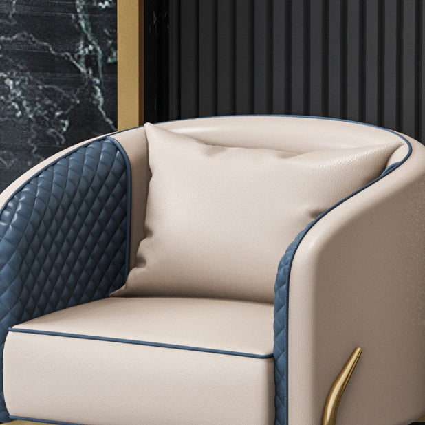 Silla de comedor tapizada sin brazos del metal de Glam que cena la silla lateral para el uso del restaurante
