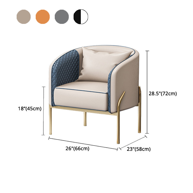 Silla de comedor tapizada sin brazos del metal de Glam que cena la silla lateral para el uso del restaurante