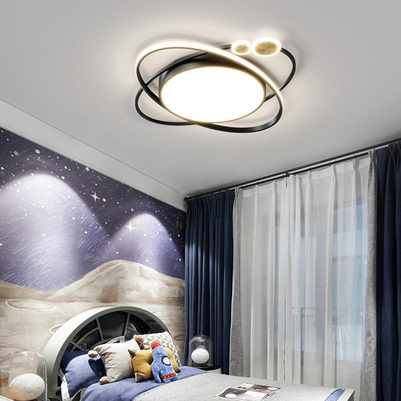 Acrylic Shade LED Flush Mounted Ceiling Lights Contemporary Lighting Fixture