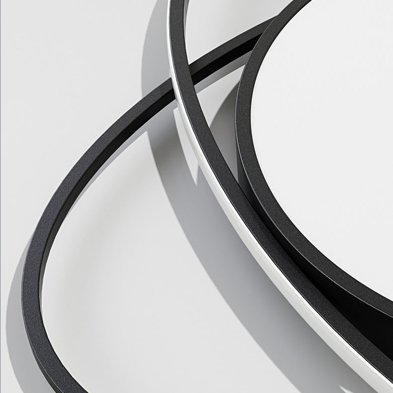 Acrylic Shade LED Flush Mounted Ceiling Lights Contemporary Lighting Fixture