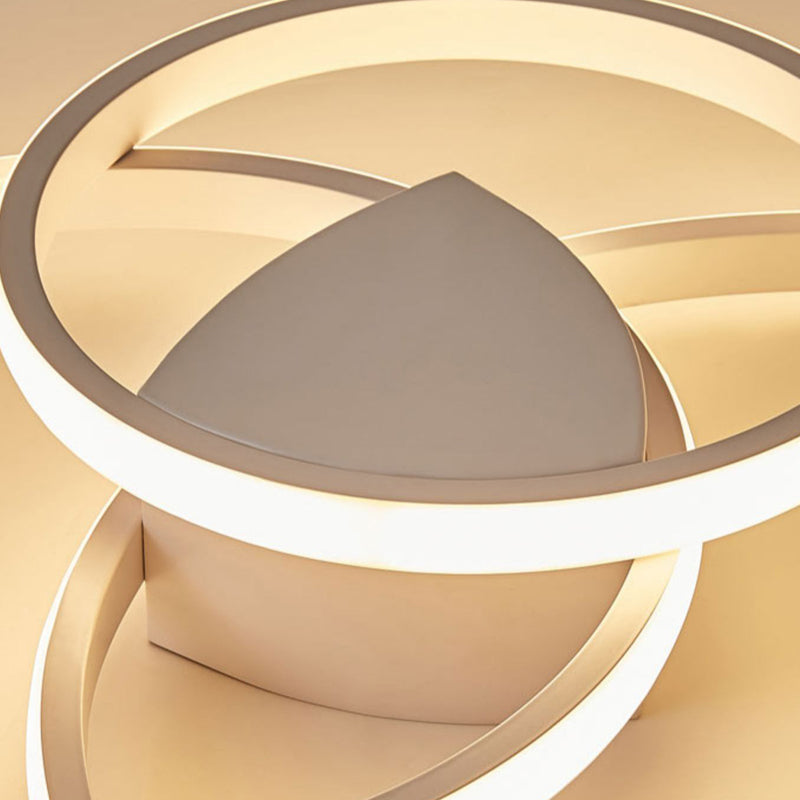 LED Flush Montato Soffitto Luci Anello di illuminazione contemporaneo per Living Room