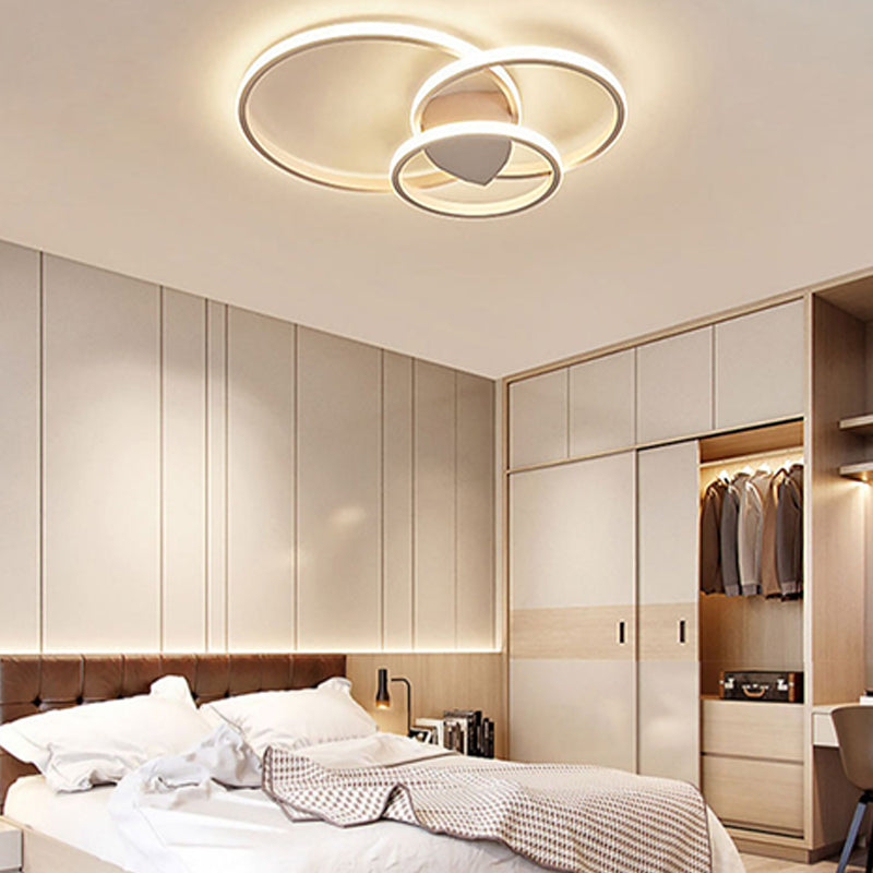 LED Flush Montato Soffitto Luci Anello di illuminazione contemporaneo per Living Room