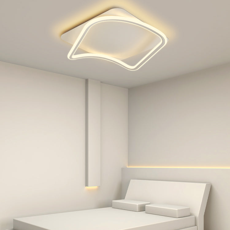 Plafonniers encastrés modernistes carrés Éclairage encastré à LED pour salon