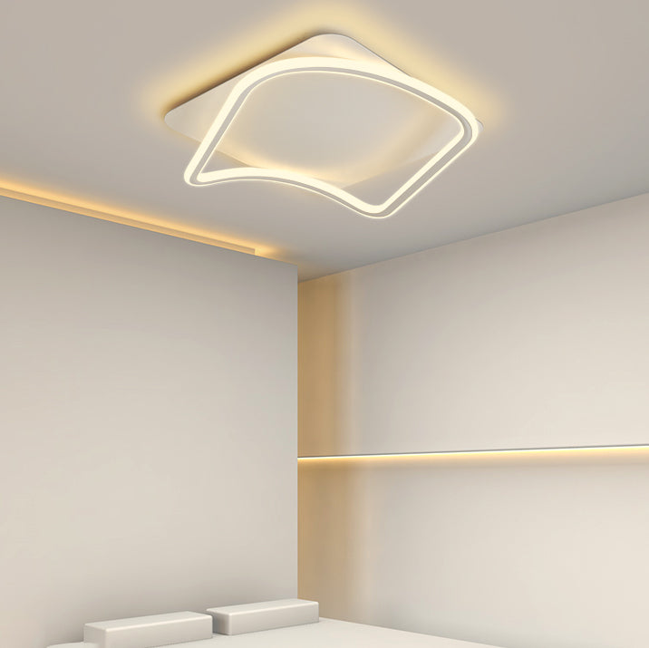 Plafonniers encastrés modernistes carrés Éclairage encastré à LED pour salon