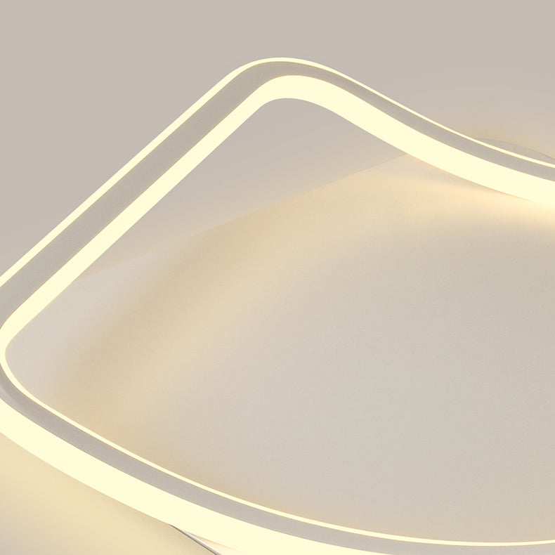 Plafonniers encastrés modernistes carrés Éclairage encastré à LED pour salon