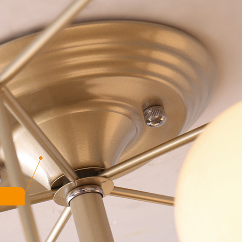 Macaron Ster Shape Plafond Gemonteerd Licht Metalen Slaapkamer Plafond Licht Profiel