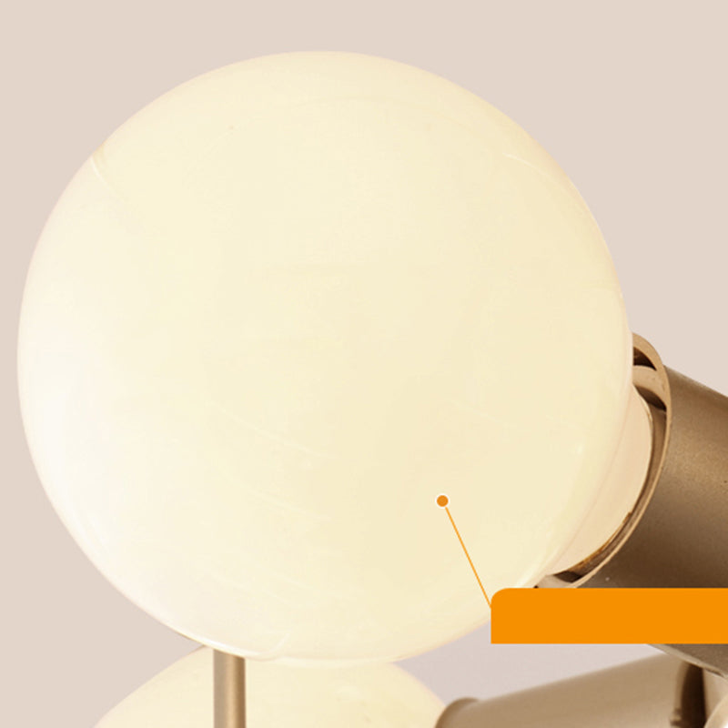 Macaron Ster Shape Plafond Gemonteerd Licht Metalen Slaapkamer Plafond Licht Profiel