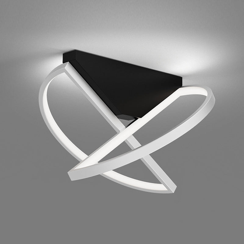 Aluminum Geometric Ceiling Lamp Simplicity LED Ceiling Flush Mount Light