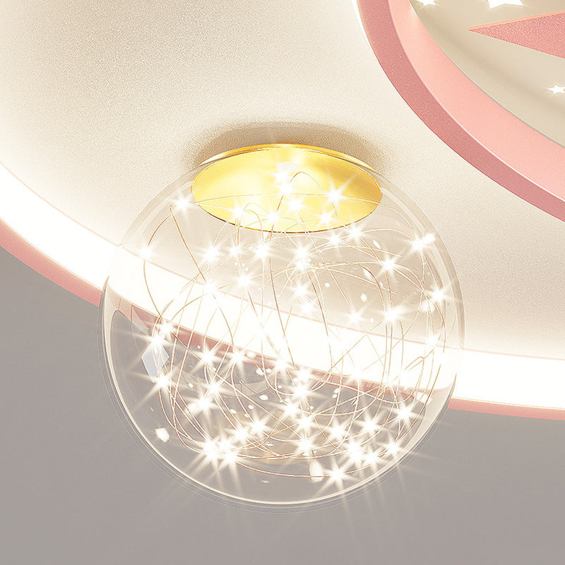 Metalen Plafond Mount Light Fixture Nordic LED Plafond Verlichting