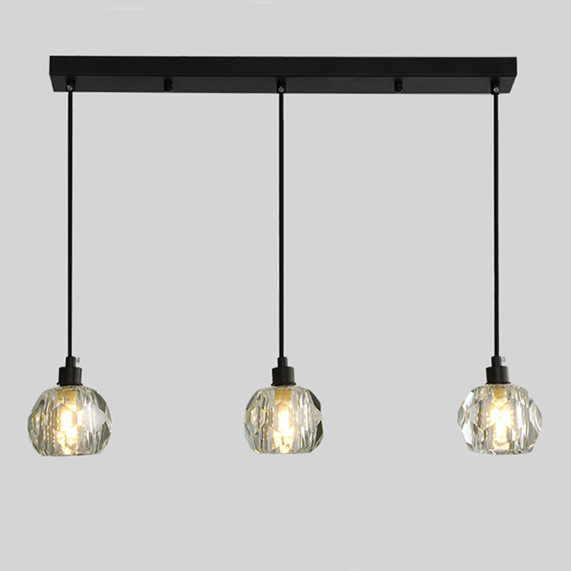 Modern Style Spherical Island Lighting Fixtures Crystal Island Lighting Ideas
