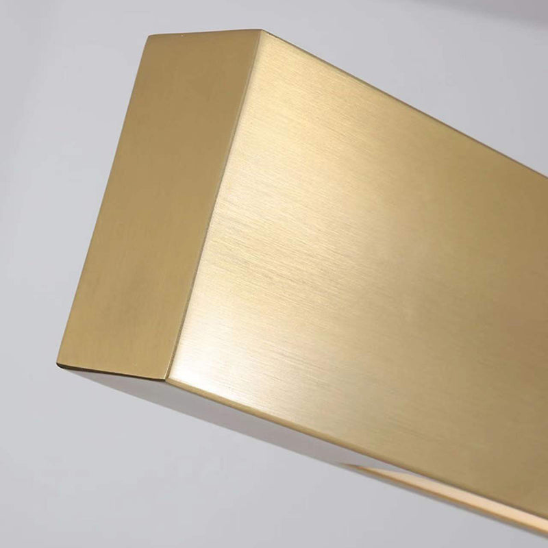 Estilo contemporáneo colgante colgante lineal mármol 1- liviano liviano