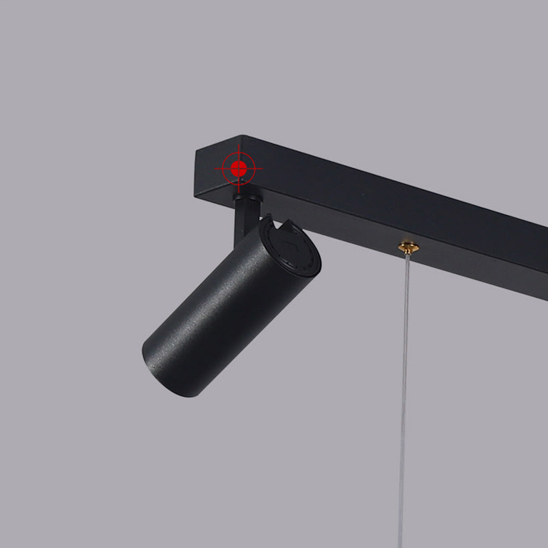 Estilo contemporáneo Geometry Island Lighting Lights Metal Island Lights