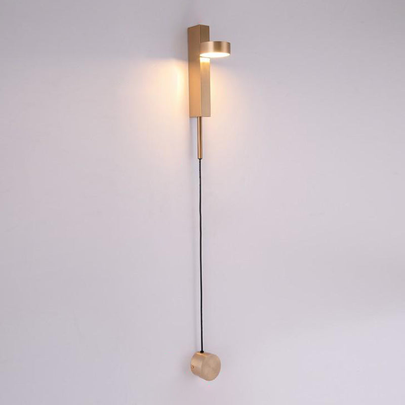 Runde Schatten Metall Wandleuchten moderner Stil 1- Lichtwandhalterlicht Licht