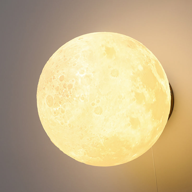 Lampada da parete astronauta e piante